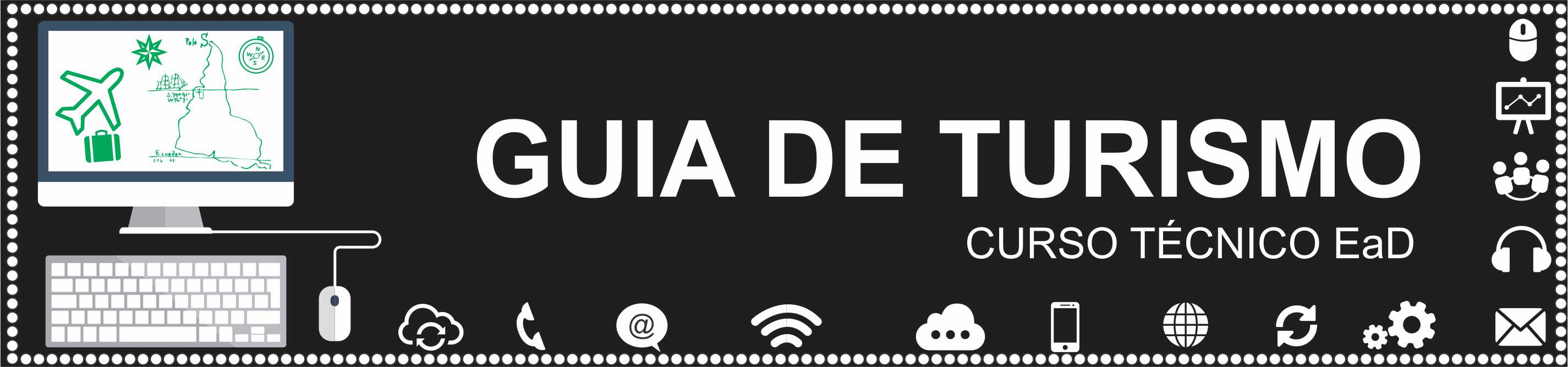 Logo do curso Técnico em Guia de Turismo